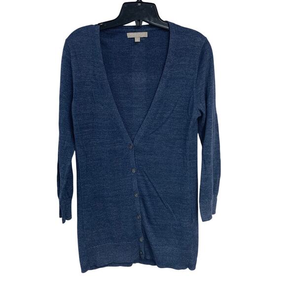Banana Republic Womens Medium Long Sleeve Button Up Knit Cardigan Sweater - Picture 1 of 4
